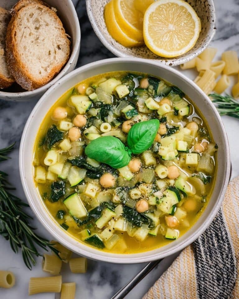 Spring Minestrone Soup Recipe