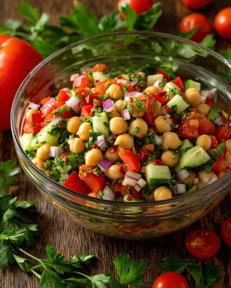 Chimichurri Chickpea Salad Recipe