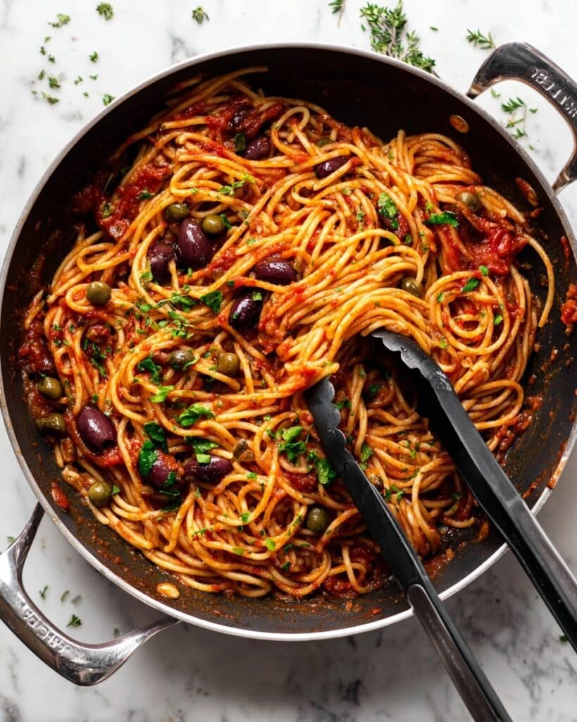 Pasta Puttanesca Recipe