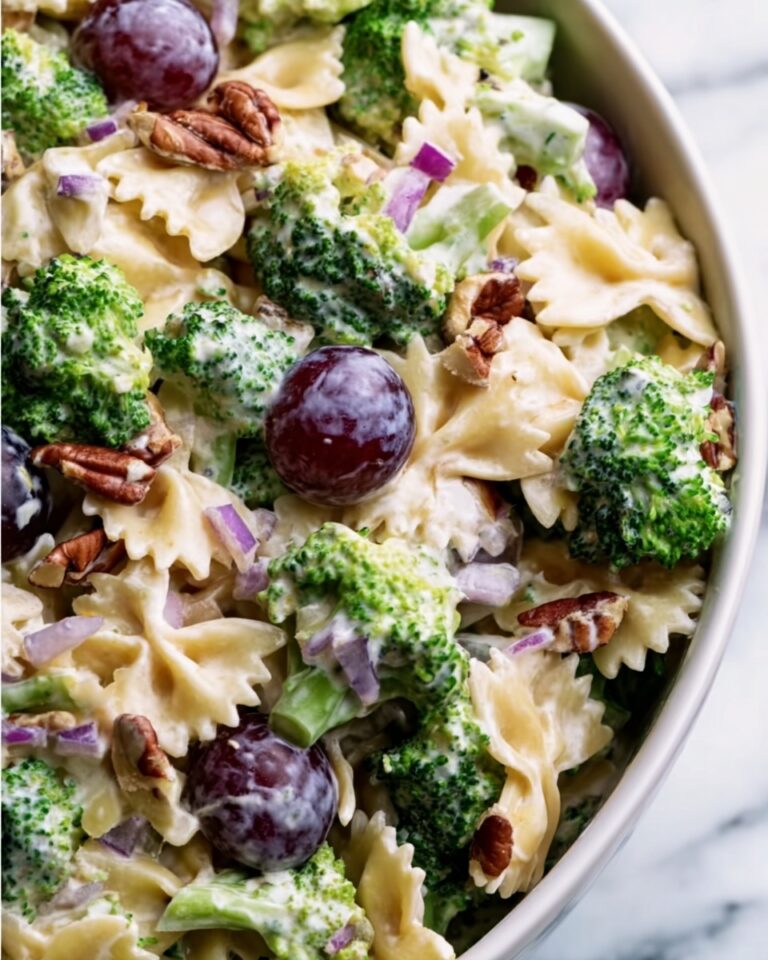 Broccoli Grape Pasta Salad Recipe