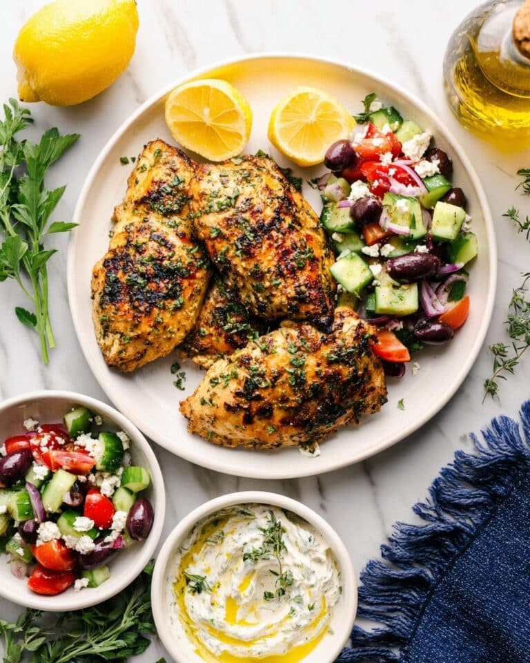 Greek Lemon Herb Chicken Marinade Recipe