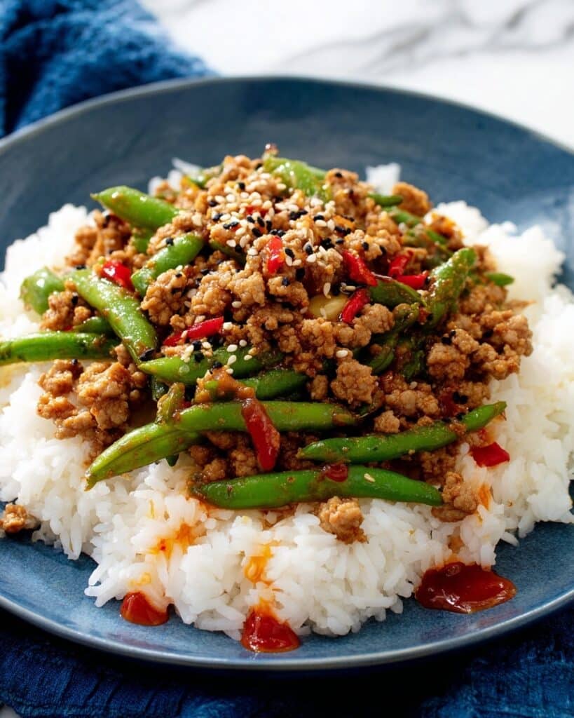 Sesame Ground Chicken Recipe
