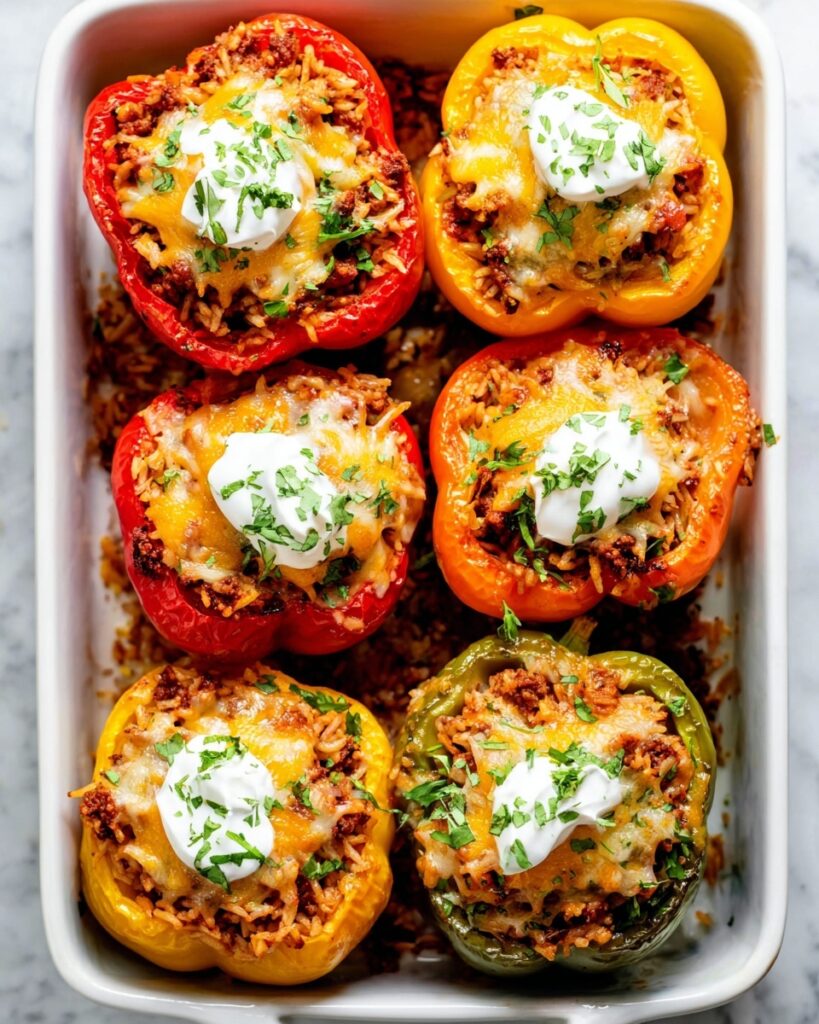 Mexican Stuffed Peppers Recipe