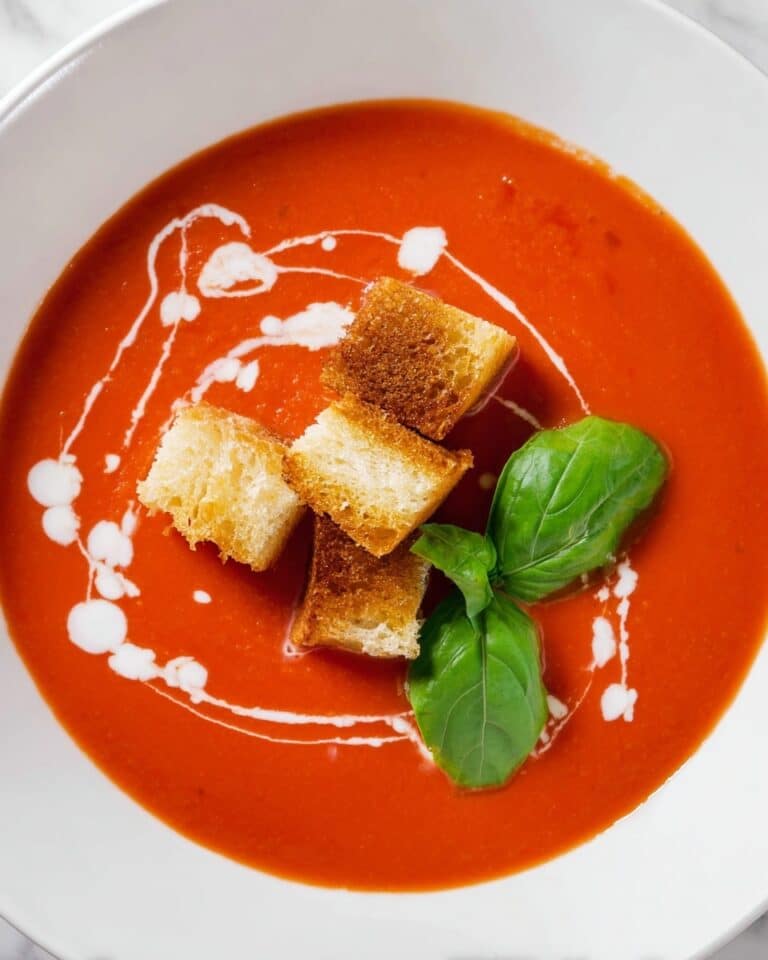 Easy Roasted Red Pepper and Tomato Soup Recipe