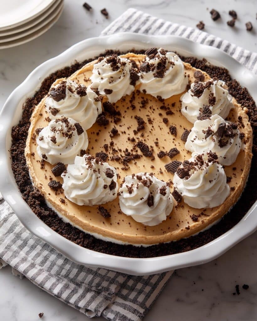 Oreo Pumpkin No Bake Cheesecake Recipe