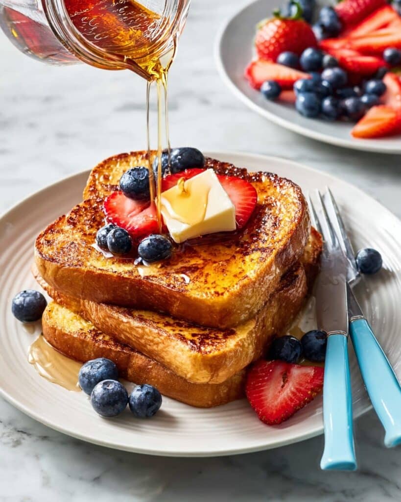Creamy Vanilla Cinnamon French Toast Recipe