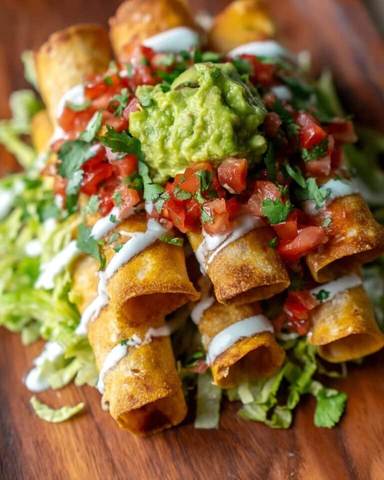 Cheesy Black Bean and Sweet Potato Taquitos Recipe