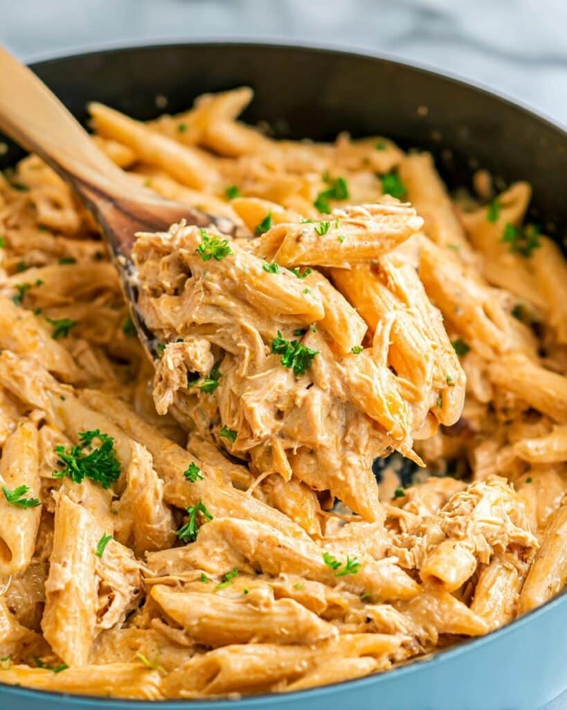 Buffalo Chicken Pasta Casserole Recipe