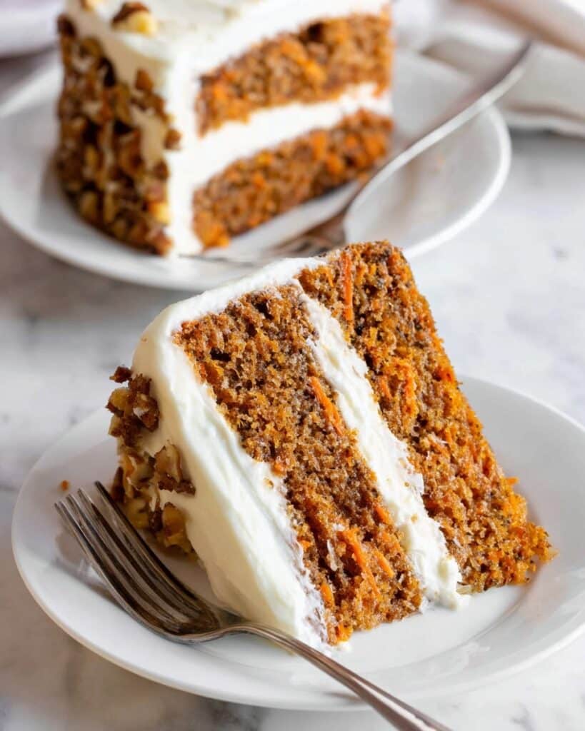 Classic Carrot Cake with Cream Cheese Frosting Recipe