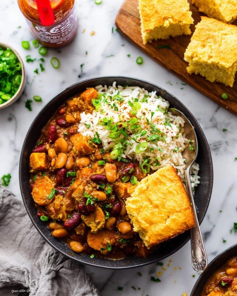 Vegetarian Okra and Bean Gumbo Recipe