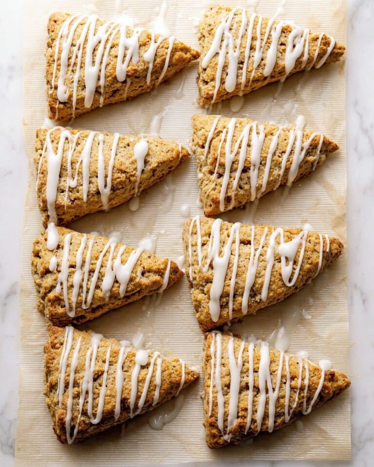 Vegan Pumpkin Scones with Maple Glaze Recipe
