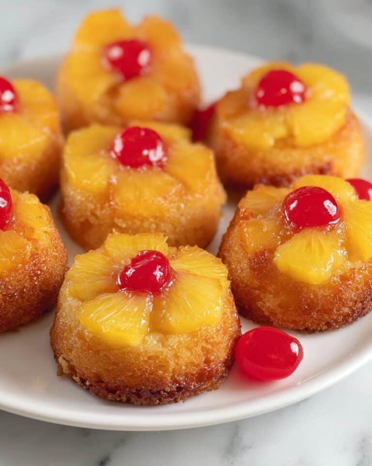 Pineapple Upside Down Cupcakes Recipe