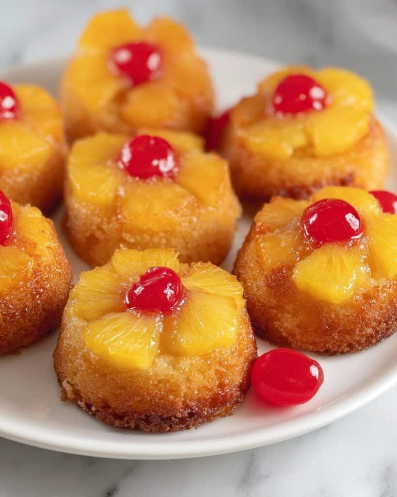 Pineapple Upside Down Cupcakes Recipe