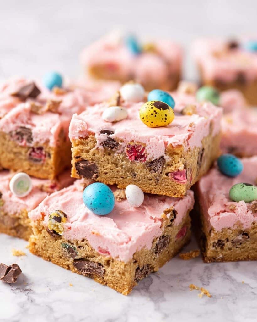 Cadbury Mini Egg Cookie Bars Recipe