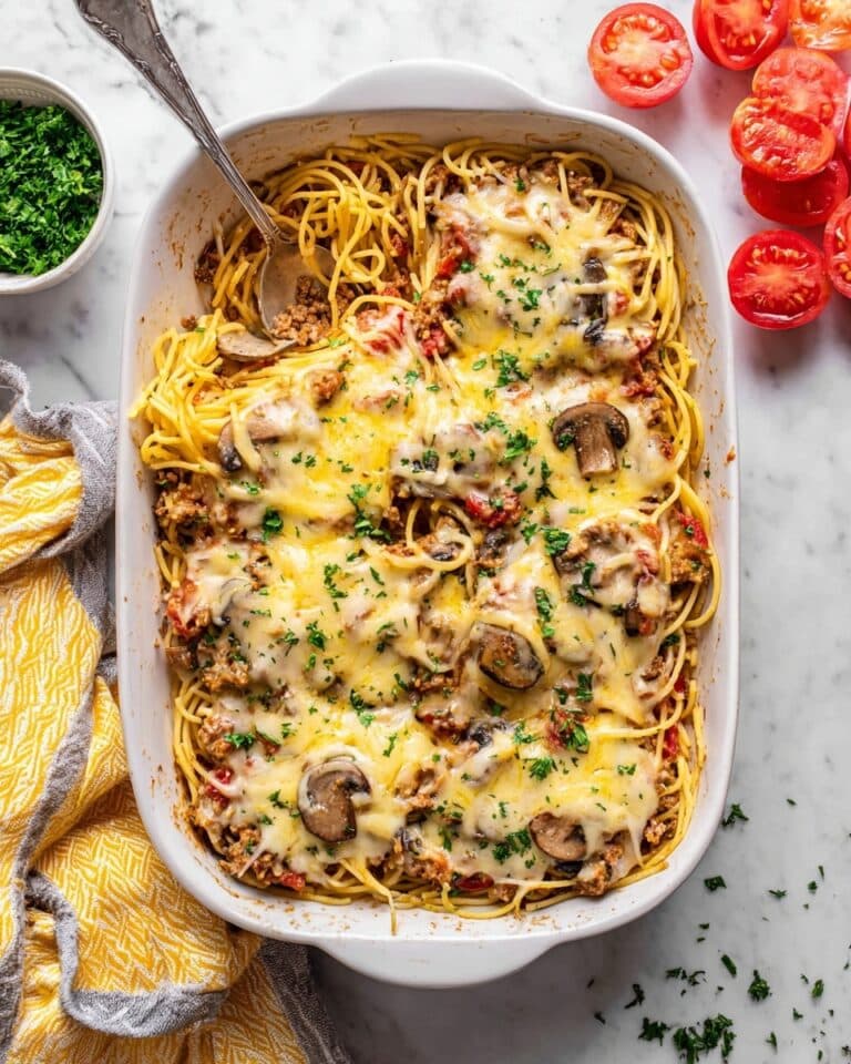 Spaghetti Casserole Recipe