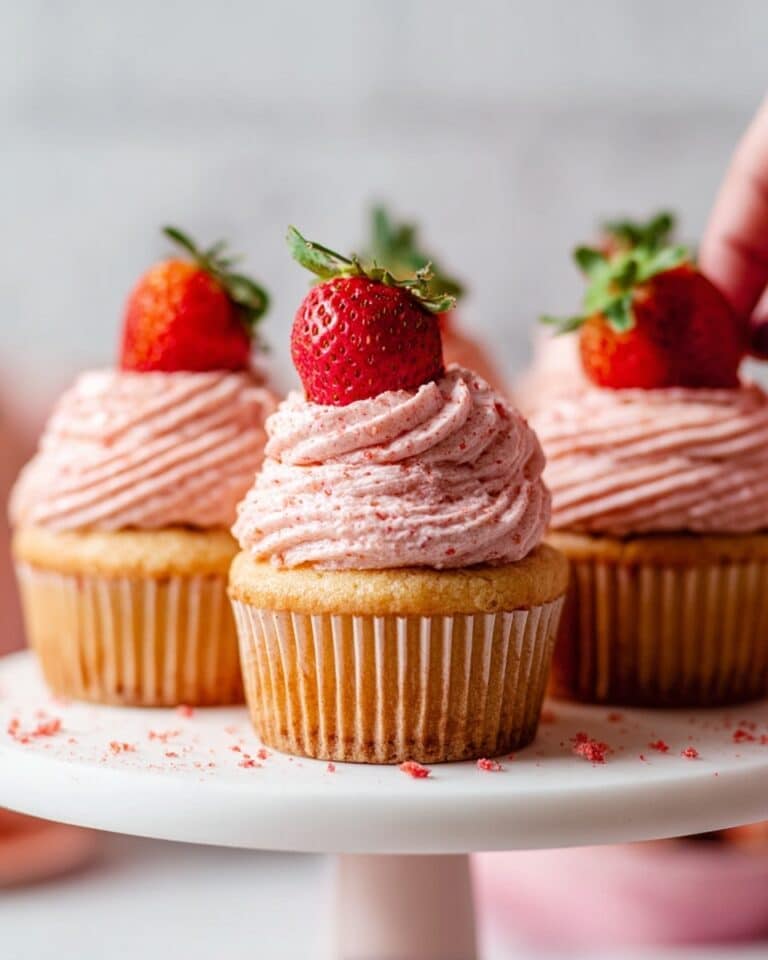 Strawberry Cupcakes Recipe