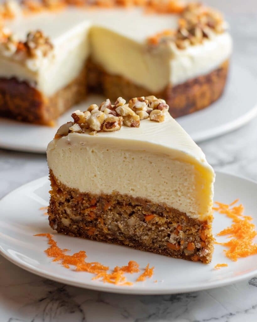 The Best Carrot Cake Cheesecake Recipe