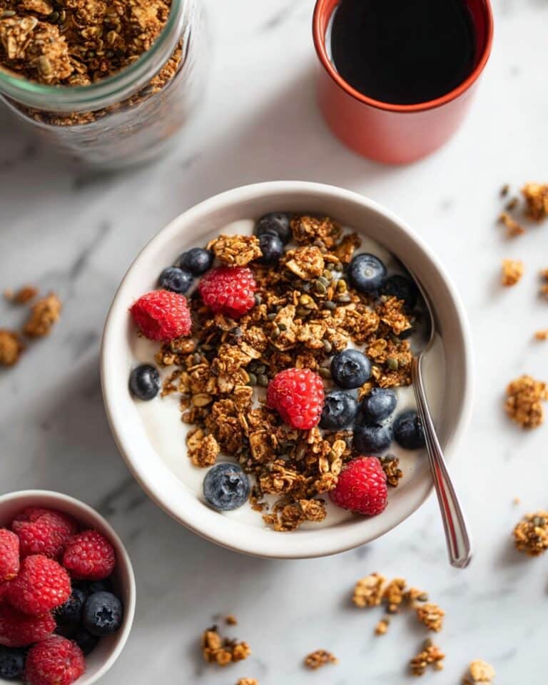 Ginger Granola Clusters Recipe