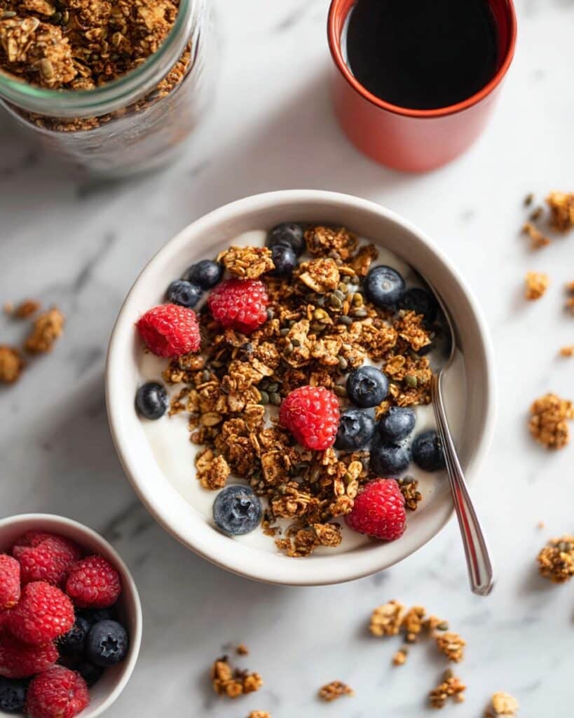 Ginger Granola Clusters Recipe