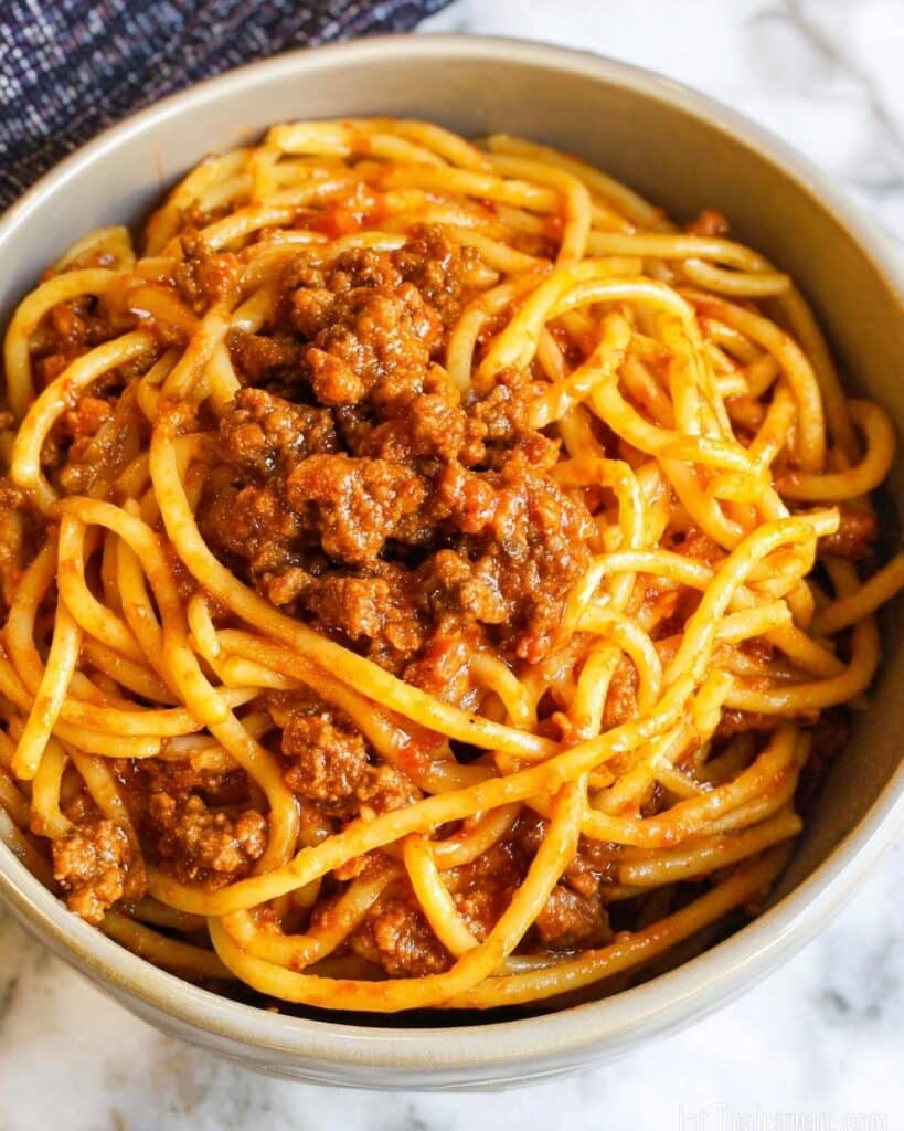 Instant Pot Spaghetti Recipe