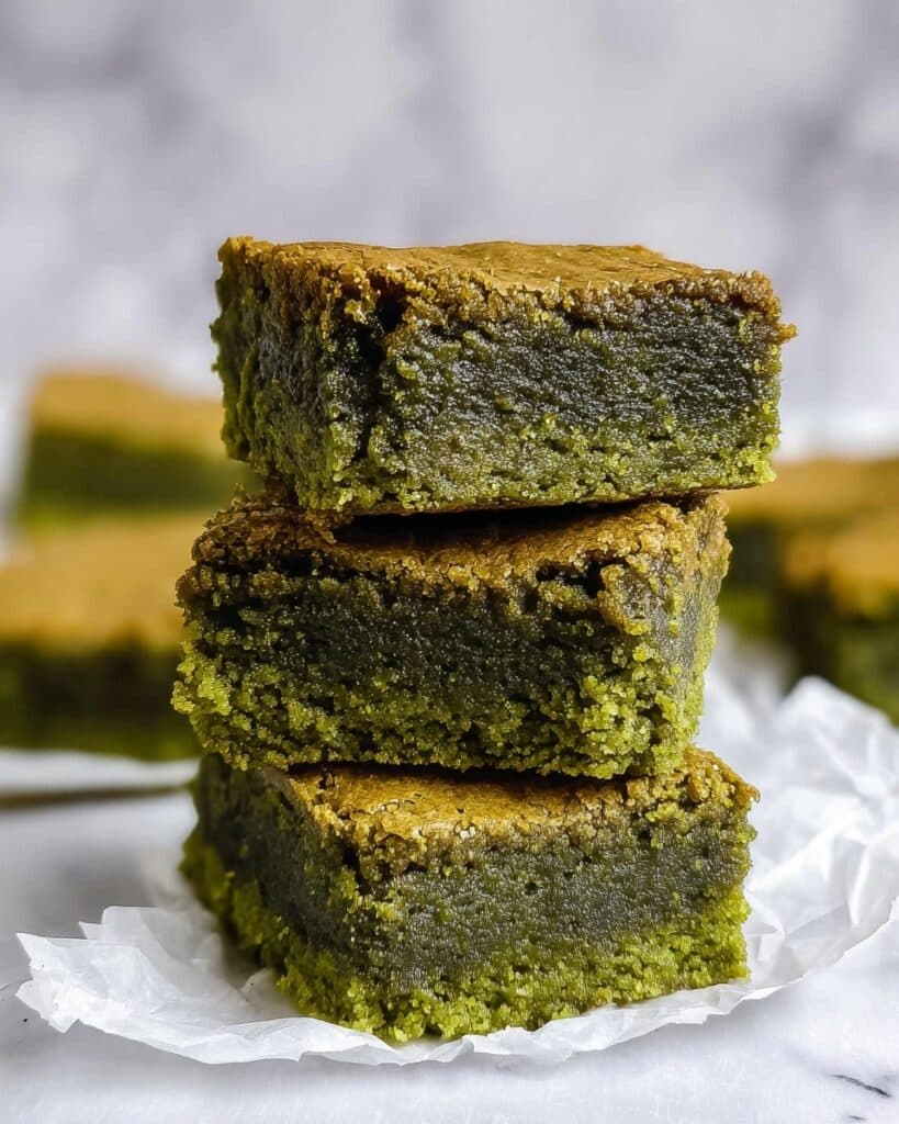 Matcha White Chocolate Brownies Recipe