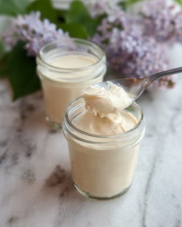 Lilac Honey Posset Recipe