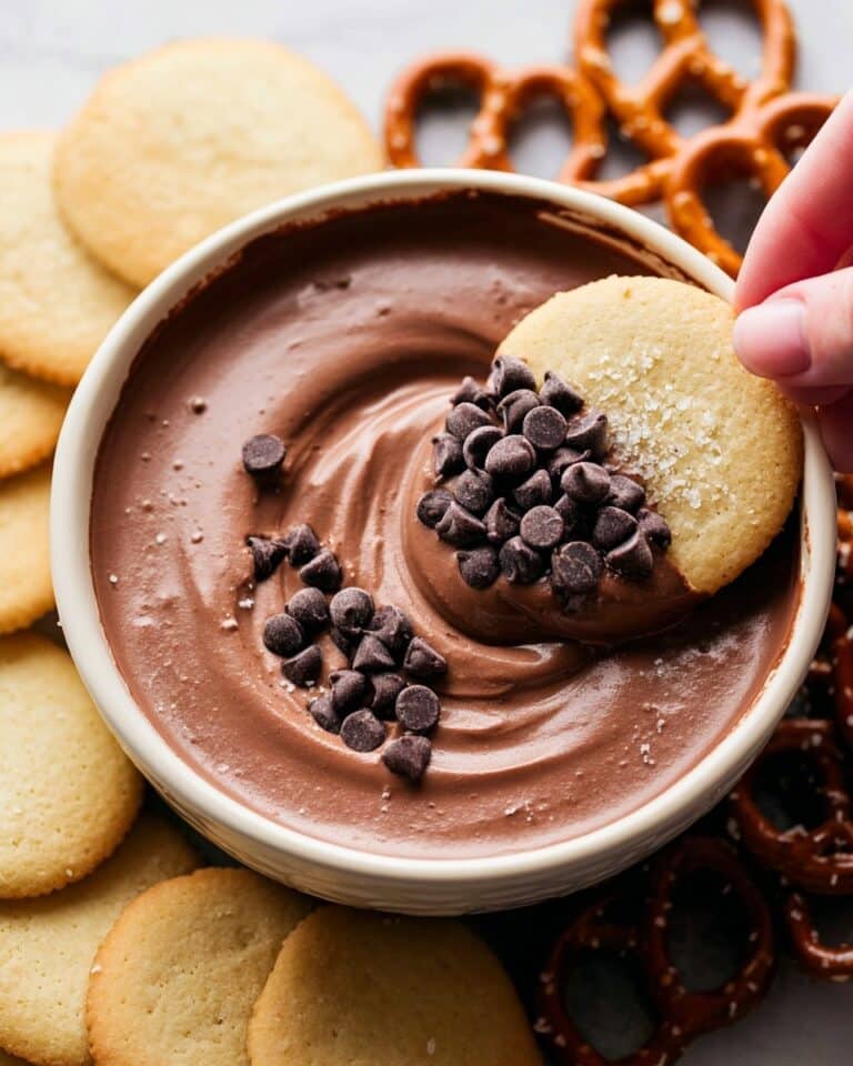 Chocolate Nutella Fruit Dip Recipe