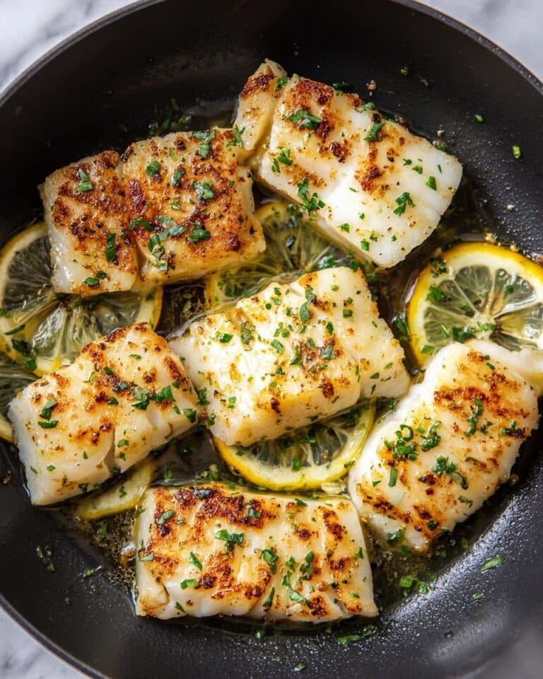 Pan Seared Halibut (Only 4 Ingredients) Recipe