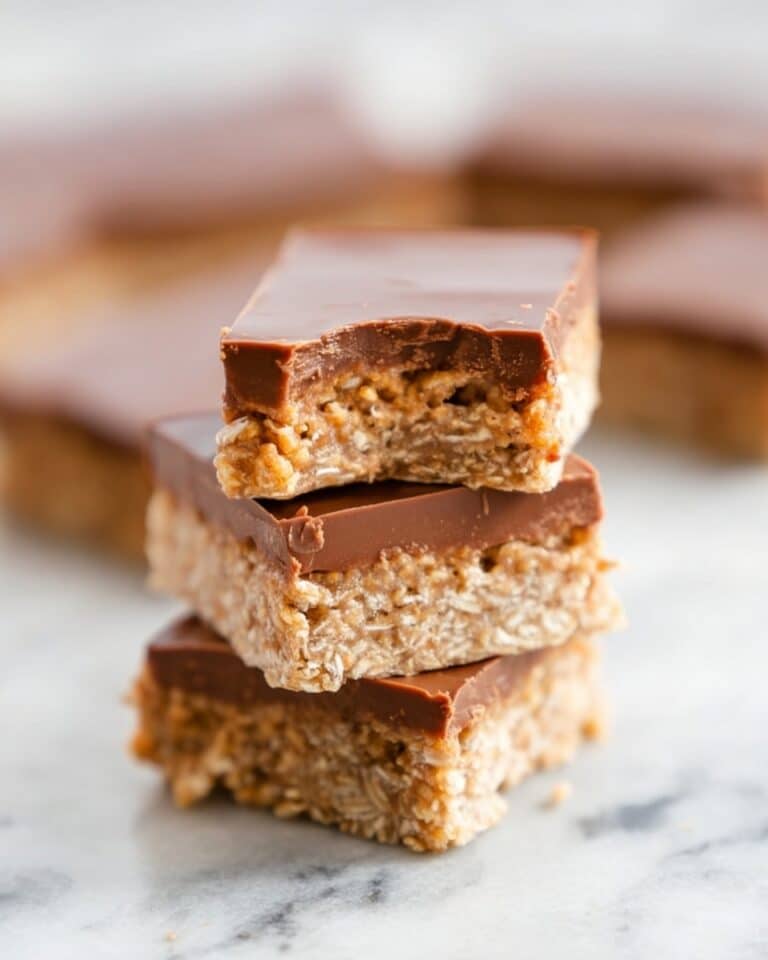Nutella Oatmeal Bars Recipe