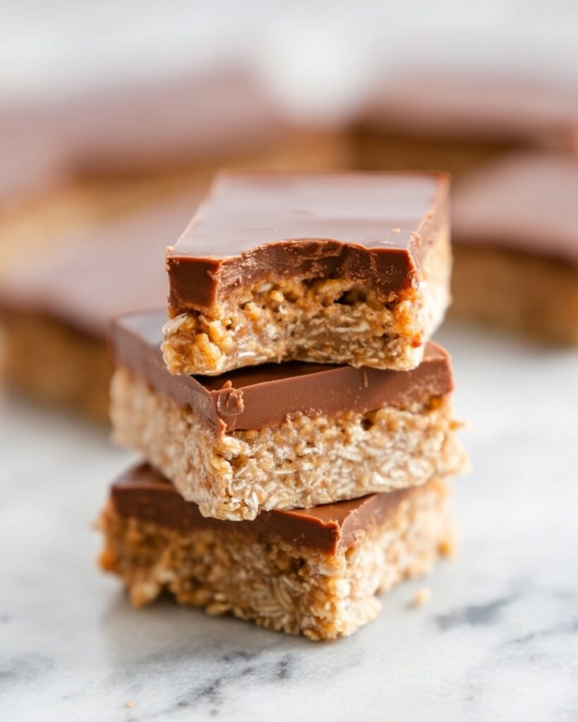 Nutella Oatmeal Bars Recipe