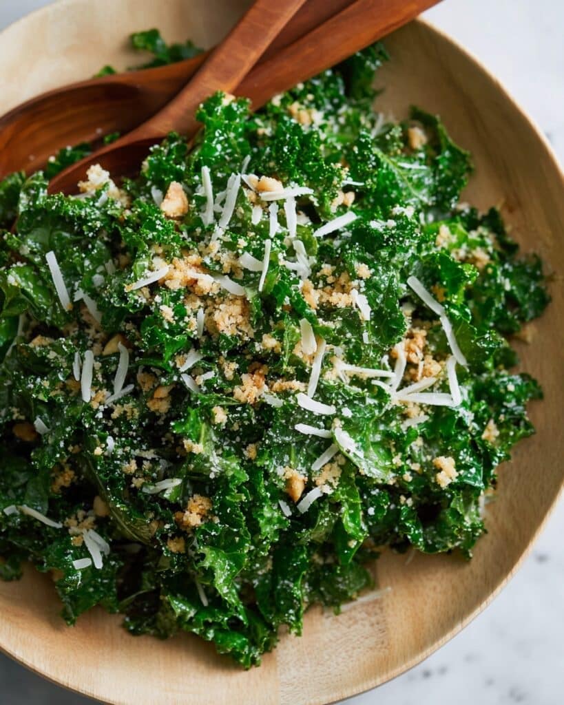 Lemon Parmesan Kale Salad Recipe