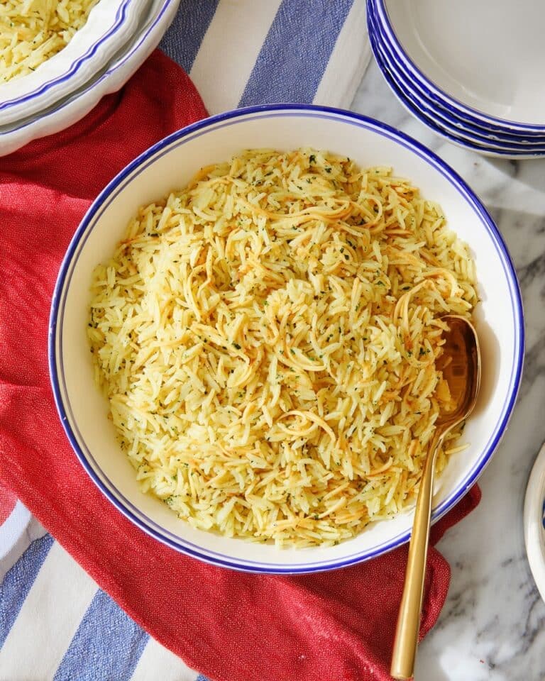 Creamy Rice-A-Roni with Vermicelli and Herbs Recipe