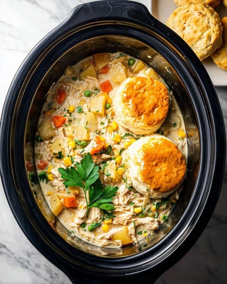 Slow Cooker Chicken Pot Pie Recipe