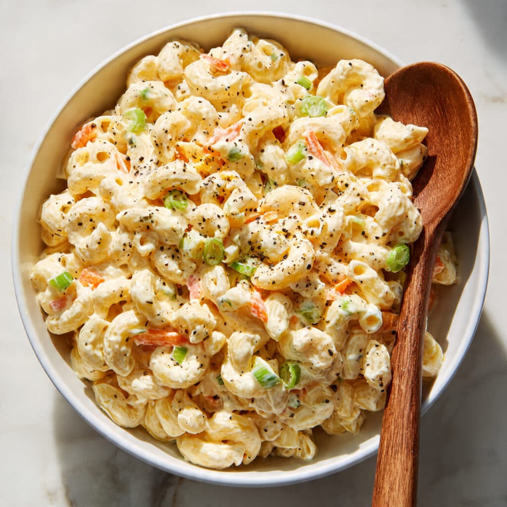 Secret Ingredient Hawaiian Macaroni Salad Recipe