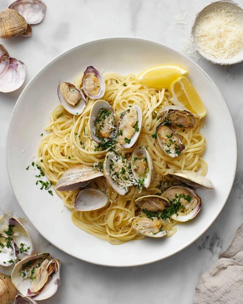 Spaghetti alle Vongole: Classic Clam Pasta with White Wine and Garlic Recipe