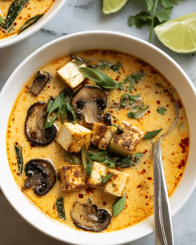 Thai Coconut Soup (Vegan) Recipe