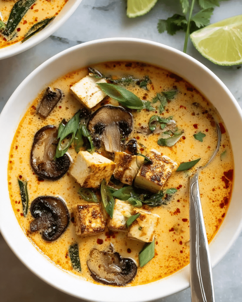 Thai Coconut Soup (Vegan) Recipe