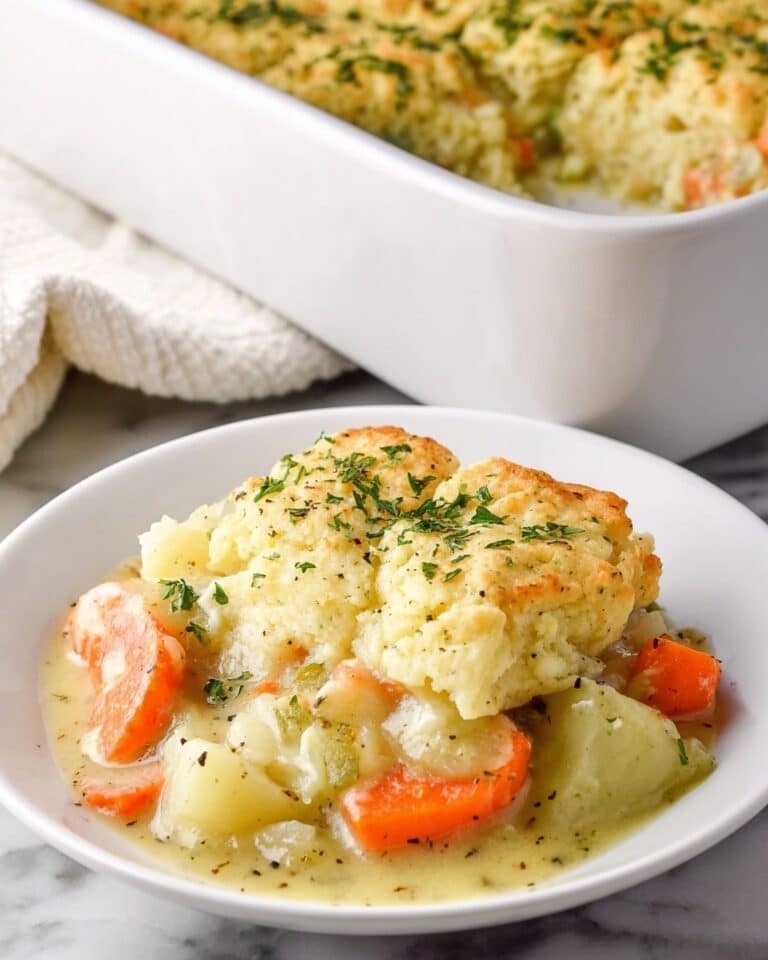 Gluten-Free Vegetable Cobbler Recipe