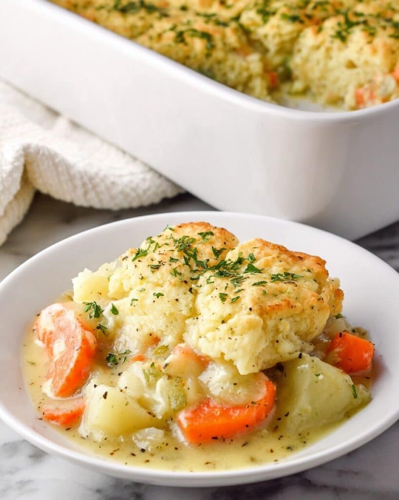Gluten-Free Vegetable Cobbler Recipe