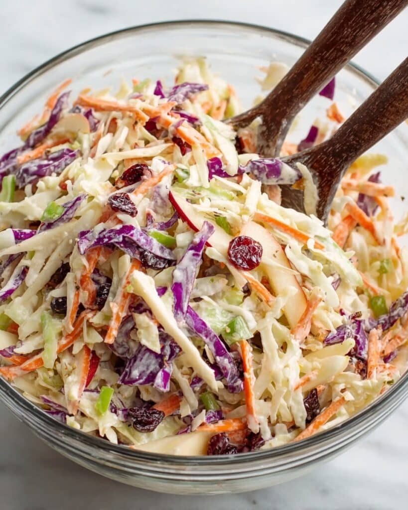 Sweet and Tangy Apple Slaw Recipe