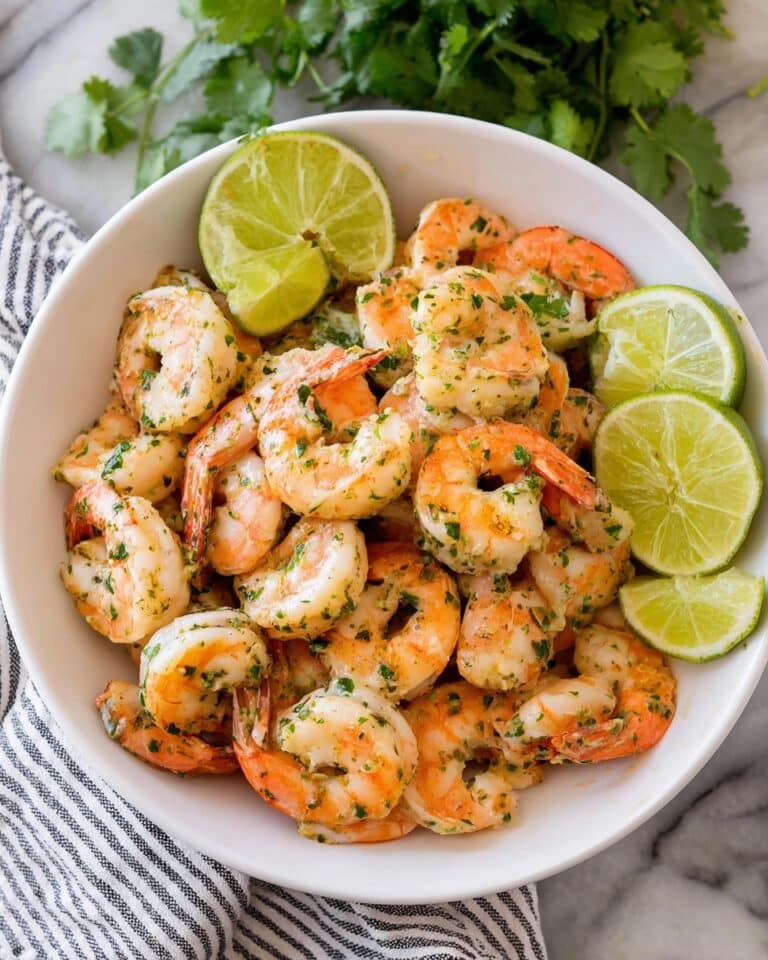Cilantro Lime Shrimp Recipe