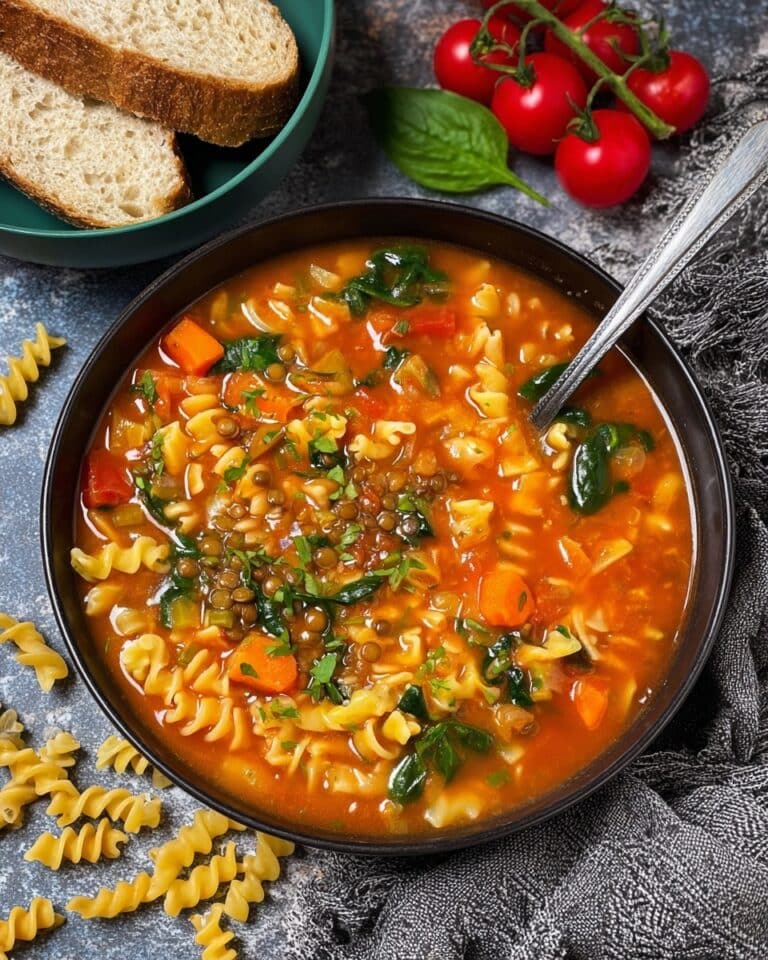 Vegan Lasagna Soup Recipe