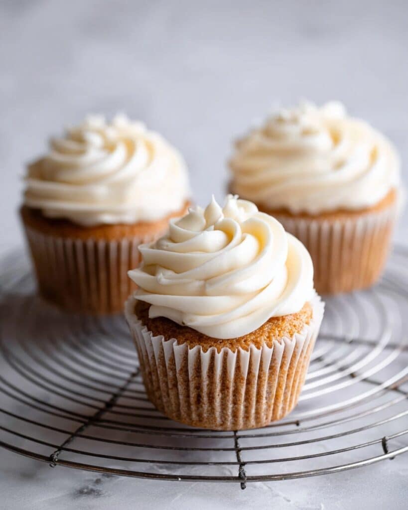 Carrot Cupcakes with Cream Cheese Frosting Recipe