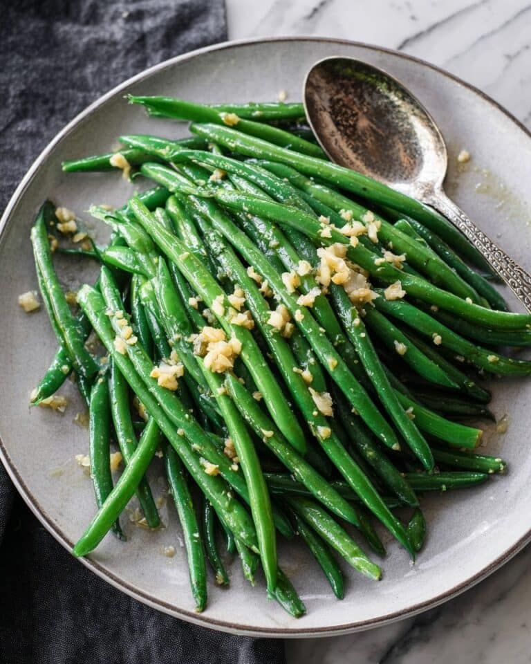 Garlic Green Beans Recipe