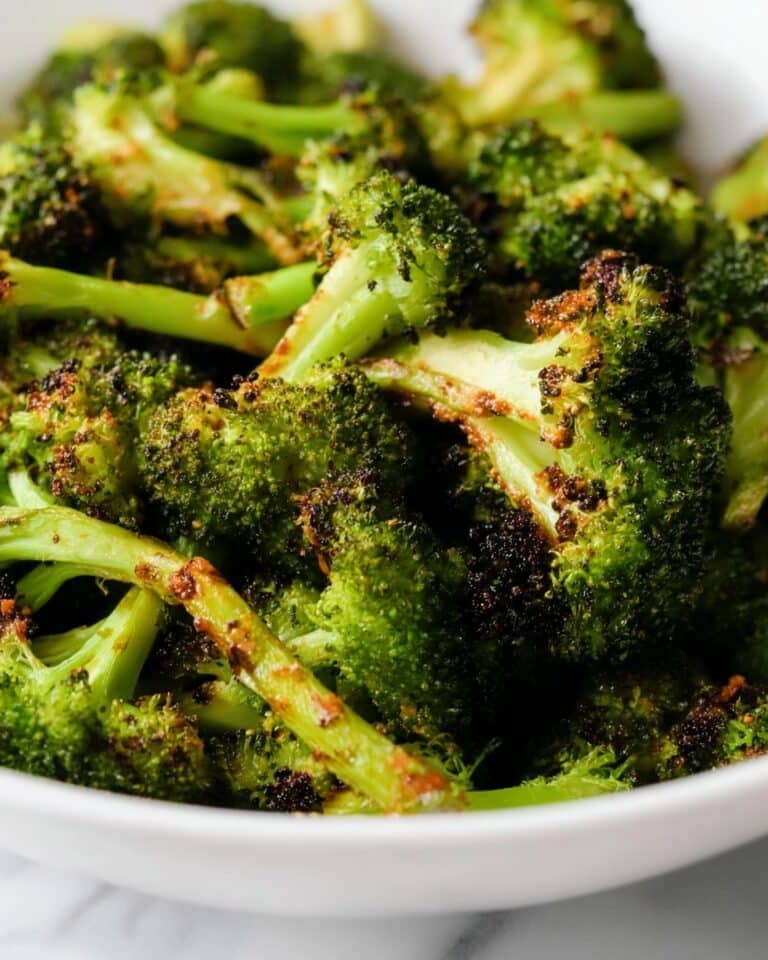 Easy Roasted Frozen Broccoli with Parmesan and Italian Seasoning Recipe