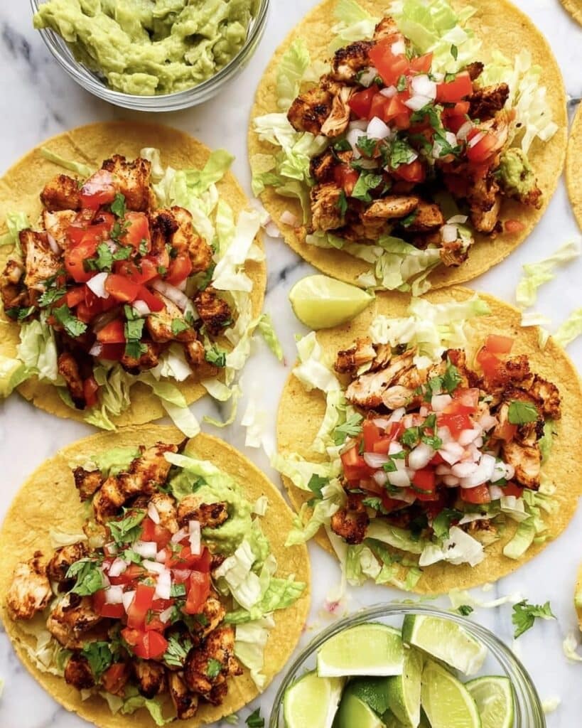 Grilled Chicken Street Tacos Recipe