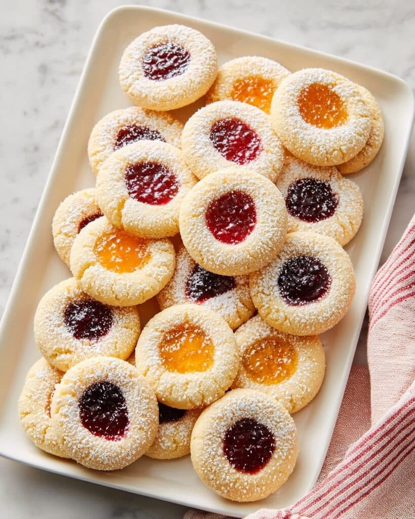 Jam-Filled Cream Cheese Thumbprint Cookies Recipe