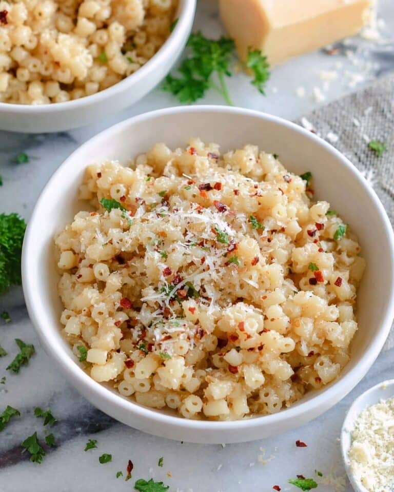Garlicky Israeli Couscous Recipe