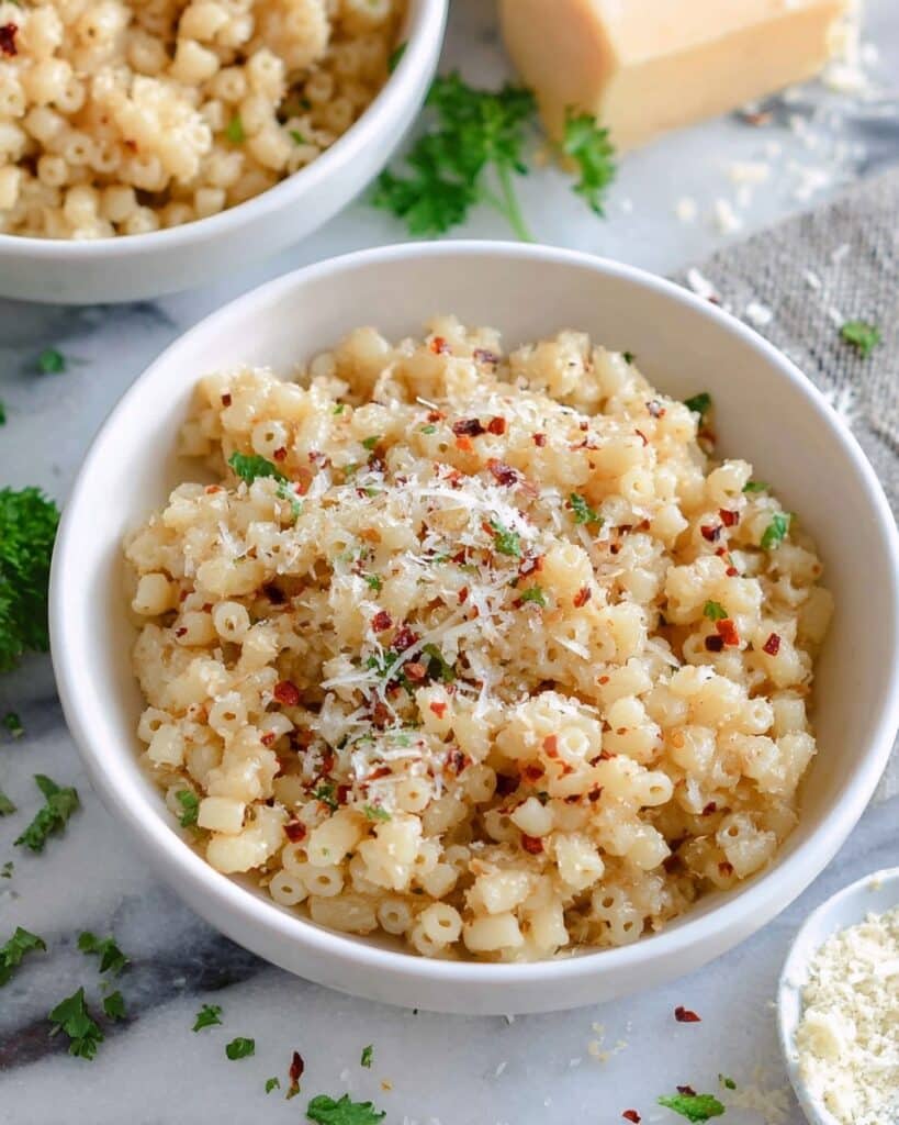 Garlicky Israeli Couscous Recipe