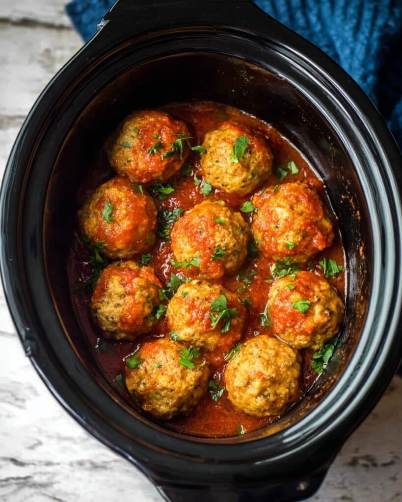 Italian Chicken Meatballs Recipe